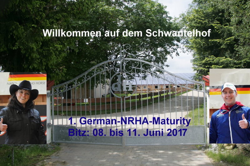 LQH: Erste „German-NRHA-Maturity“ auf dem Schwantelhof in Bitz