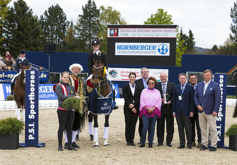 NÜRNBERGER BURG-POKAL 2017: Malin Nilsson siegt bei Horses & Dreams
