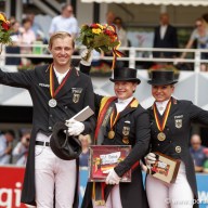 Zweites DM-Gold binnen 24 Stunden für Isabell Werth und Emilio