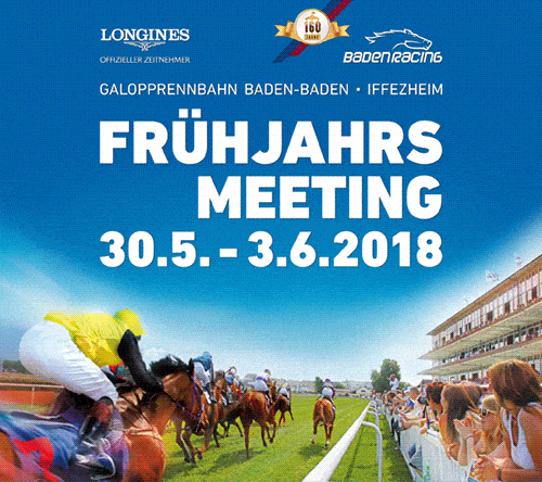 Galopprennbahn Baden-Baden: Frühjahrsmeeting
