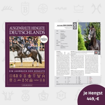 <b>Print-Angebot</b><br/>Top-Hengstportrait in AUSGEWÄHLTE HENGSTE DEUTSCHLANDS